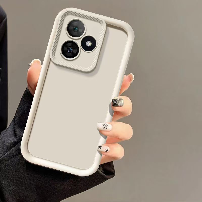 Silicone Phone Case For OPPO Realme C61/Realme C63 Fall Prevention Protective Case