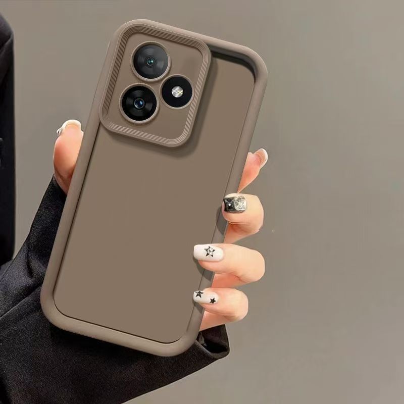 Silicone Phone Case For OPPO Realme C61/Realme C63 Fall Prevention Protective Case