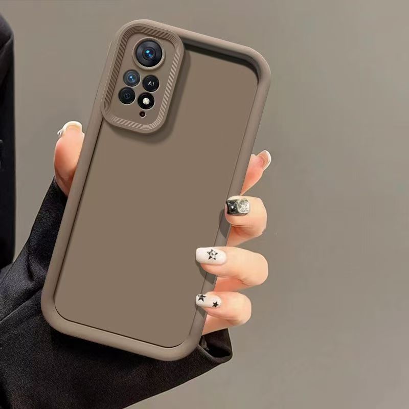 Silicone Phone Case For Xiaomi Redmi Note 12 Pro 4G/Note 11 Pro 6.67" Fall Prevention Protective Case