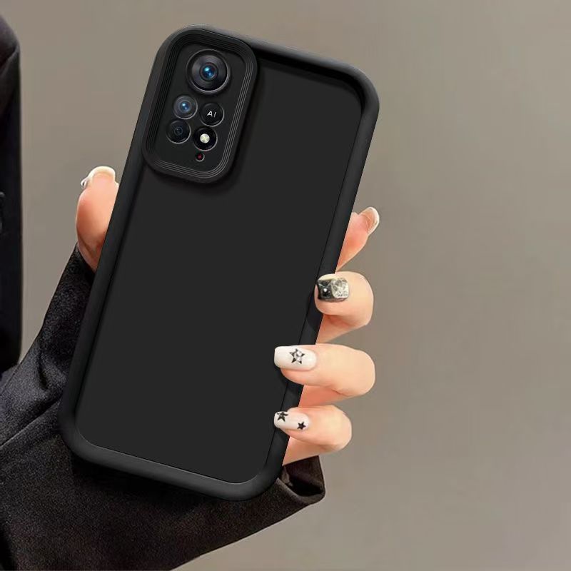 Silicone Phone Case For Xiaomi Redmi Note 12 Pro 4G/Note 11 Pro 6.67" Fall Prevention Protective Case