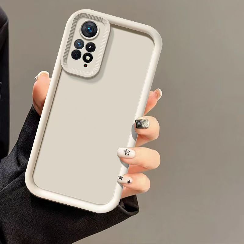 Silicone Phone Case For Xiaomi Redmi Note 12 Pro 4G/Note 11 Pro 6.67" Fall Prevention Protective Case