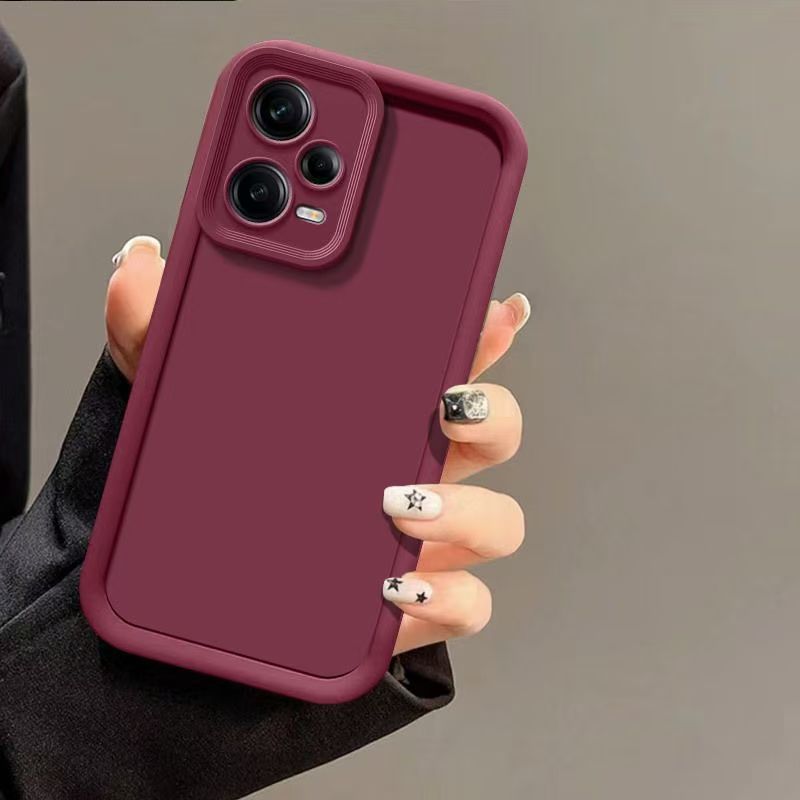 Silicone Phone Case For Xiaomi Redmi Note 12 Pro+/Plus 5G Fall Prevention Protective Case