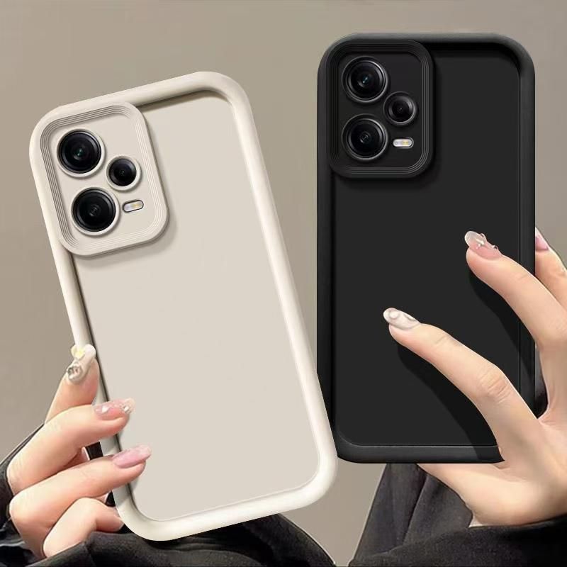 Silicone Phone Case For Xiaomi Redmi Note 12 Pro+/Plus 5G Fall Prevention Protective Case