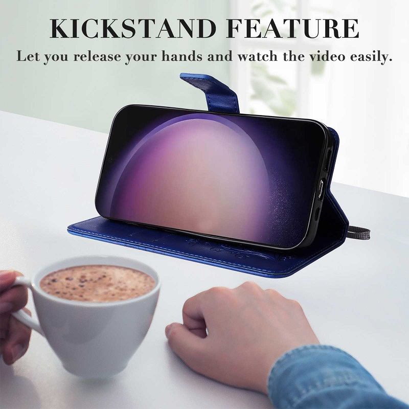 Flip Cover For OPPO A9 A5 2020 A15S A17 A74 A73 A93 A94 A57S A77 A79 A98 5G Leather Case [Flip Vintage Leather] Wallet Shockproof Durable Retro Phone Case