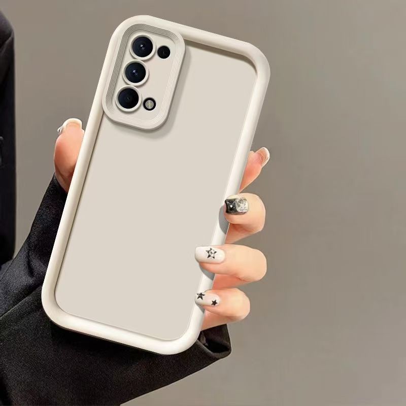 Fashion Silicone Phone Case For Oppo Reno 5 Pro 5G Fall Prevention Protective Case