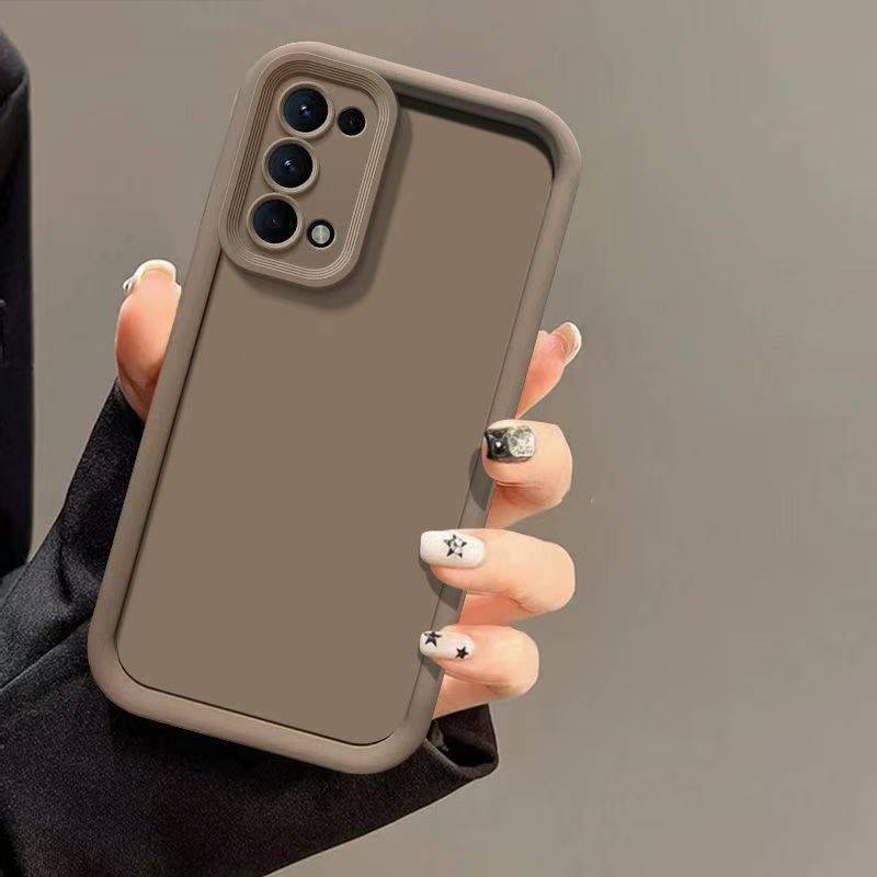 Fashion Silicone Phone Case For Oppo Reno 5 Pro 5G Fall Prevention Protective Case