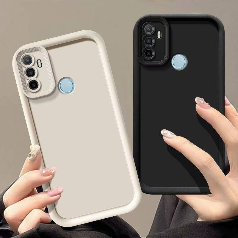Fashion Silicone Phone Case For OPPO A53 2020/ A32 2020/ A33 2020/ A53s Fall Prevention Protective Case