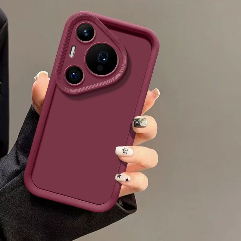 Fashion Silicone Phone Case For Huawei Pura 70 Fall Prevention Protective Case