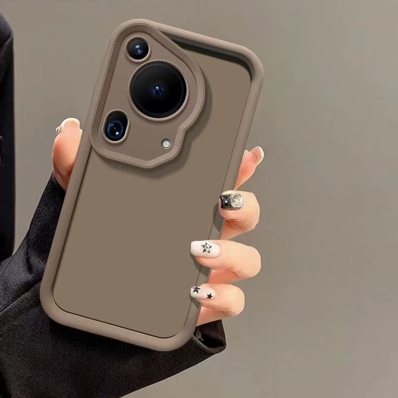 Fashion Silicone Phone Case For Huawei Pura 70 Ultra , Fall Prevention Protective Case