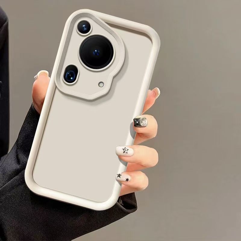 Fashion Silicone Phone Case For Huawei Pura 70 Ultra , Fall Prevention Protective Case