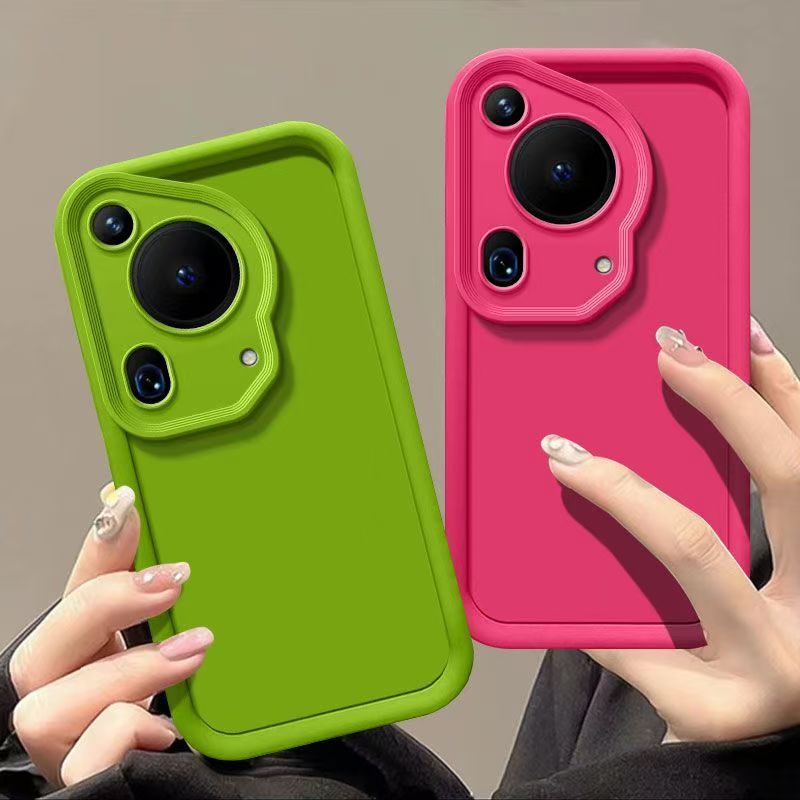 Fashion Silicone Phone Case For Huawei Pura 70 Ultra , Fall Prevention Protective Case