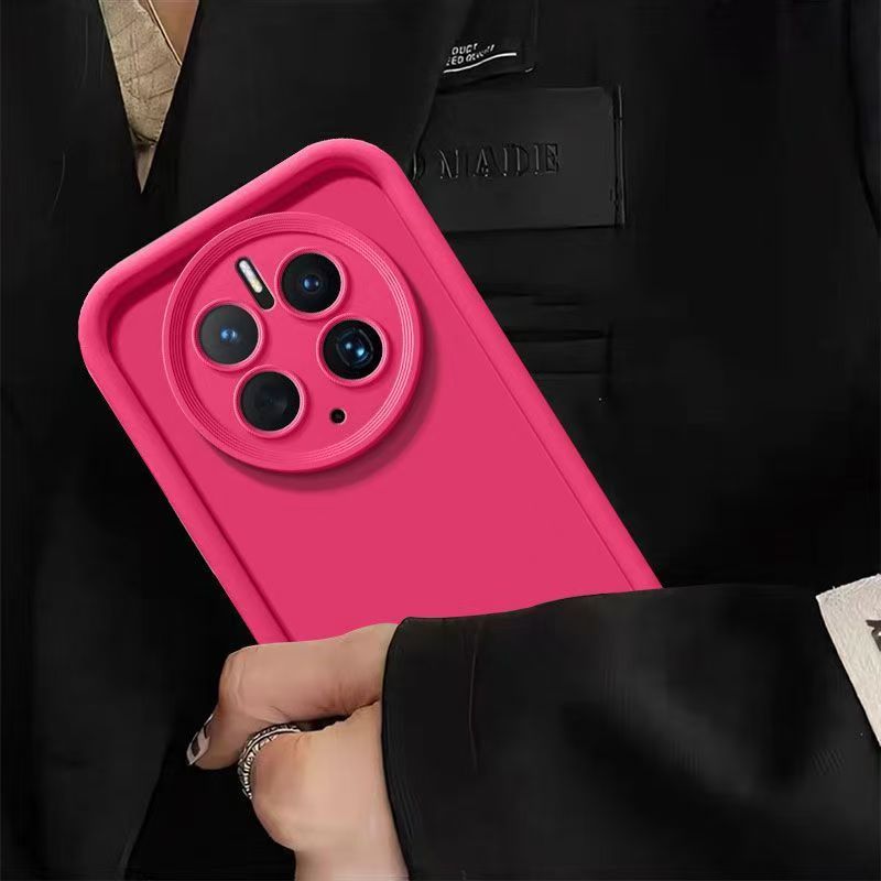 Fashion Silicone Phone Case For Huawei Mate 50 Pro, Fall Prevention Protective Case