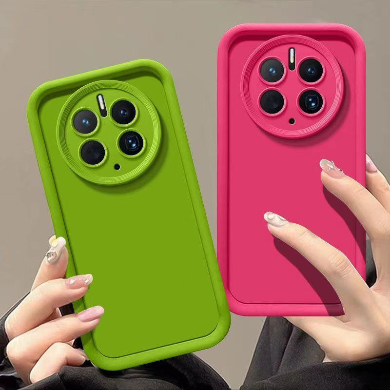 Fashion Silicone Phone Case For Huawei Mate 50 Pro, Fall Prevention Protective Case