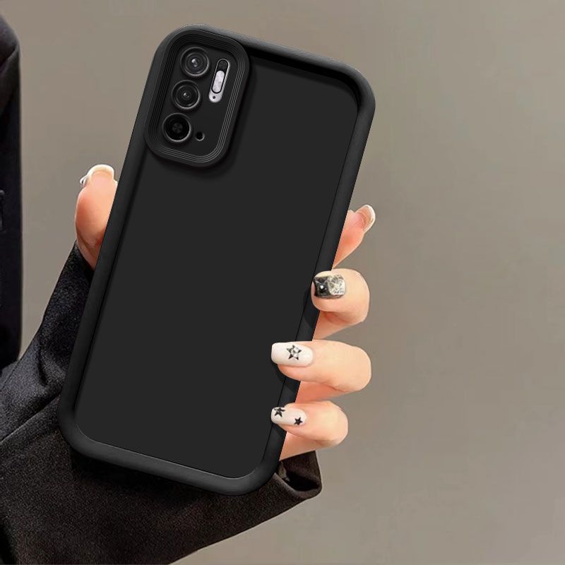 Fashion Silicone Phone Case For Xiaomi Redmi Note 10 5G Fall Prevention Protective Case