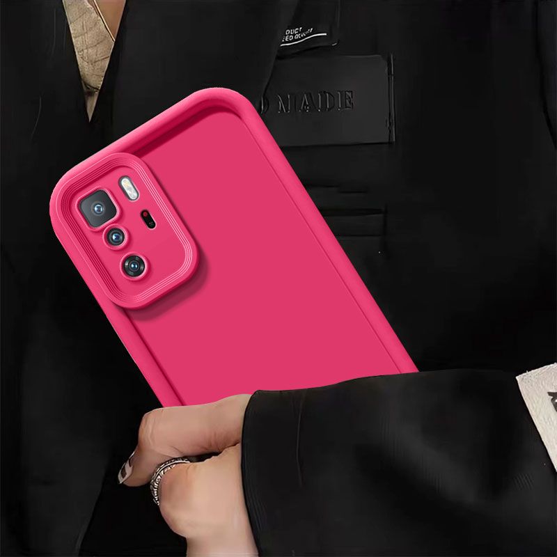 Fashion Silicone Phone Case For Xiaomi Redmi Note 10 Pro 5G/Xiaomi Poco X3 GT Fall Prevention Protective Case