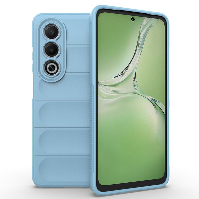 Luxury Skin Feeling Air Sac Silicone Phone Case For OPPO A80 5G/A3 Pro 5G Non Slip Anti Fall Protective Case