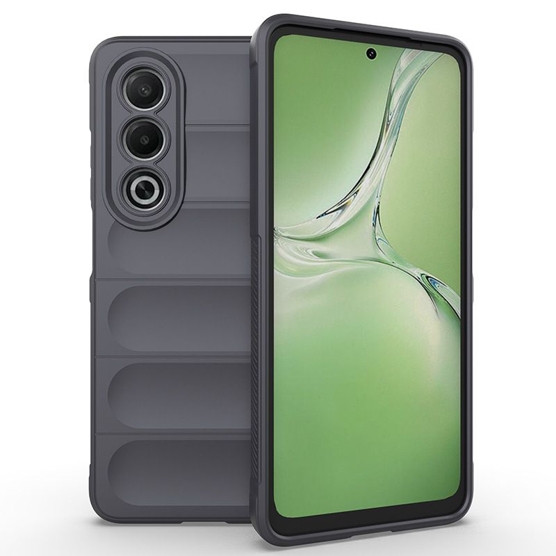 Luxury Skin Feeling Air Sac Silicone Phone Case For OPPO A80 5G/A3 Pro 5G Non Slip Anti Fall Protective Case