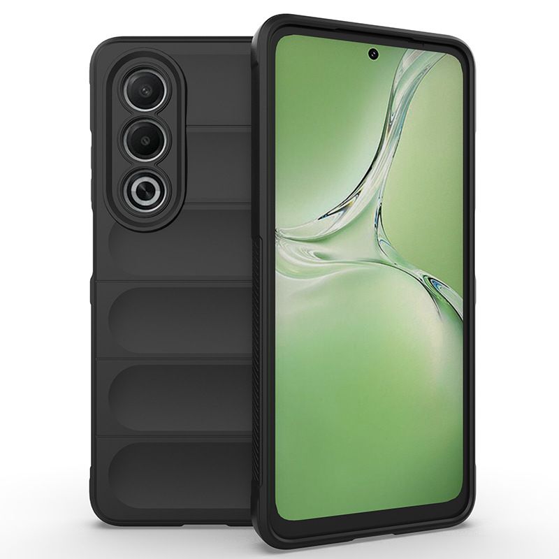 Luxury Skin Feeling Air Sac Silicone Phone Case For OPPO A80 5G/A3 Pro 5G Non Slip Anti Fall Protective Case