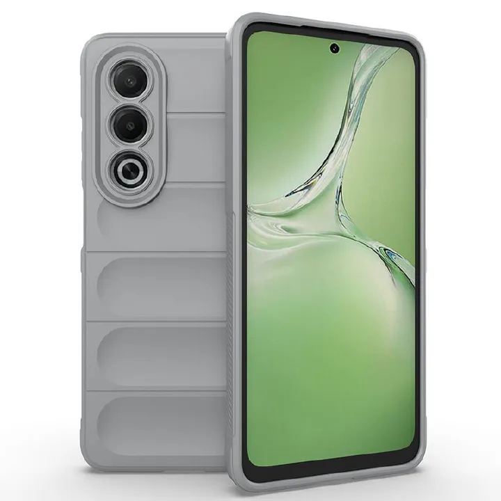 Luxury Skin Feeling Air Sac Silicone Phone Case For OPPO A80 5G/A3 Pro 5G Non Slip Anti Fall Protective Case