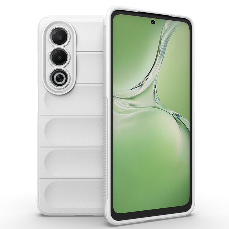 Luxury Skin Feeling Air Sac Silicone Phone Case For OPPO A80 5G/A3 Pro 5G Non Slip Anti Fall Protective Case