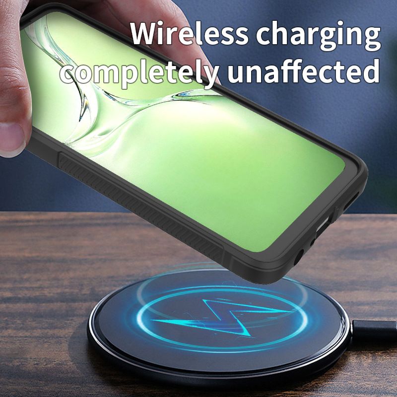 Luxury Skin Feeling Air Sac Silicone Phone Case For OPPO A80 5G/A3 Pro 5G Non Slip Anti Fall Protective Case