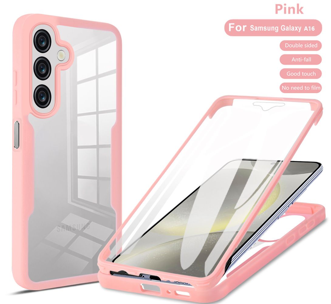 360 Full Protection Case for Samsung Galaxy A16 Cover Built-in Screen Protector