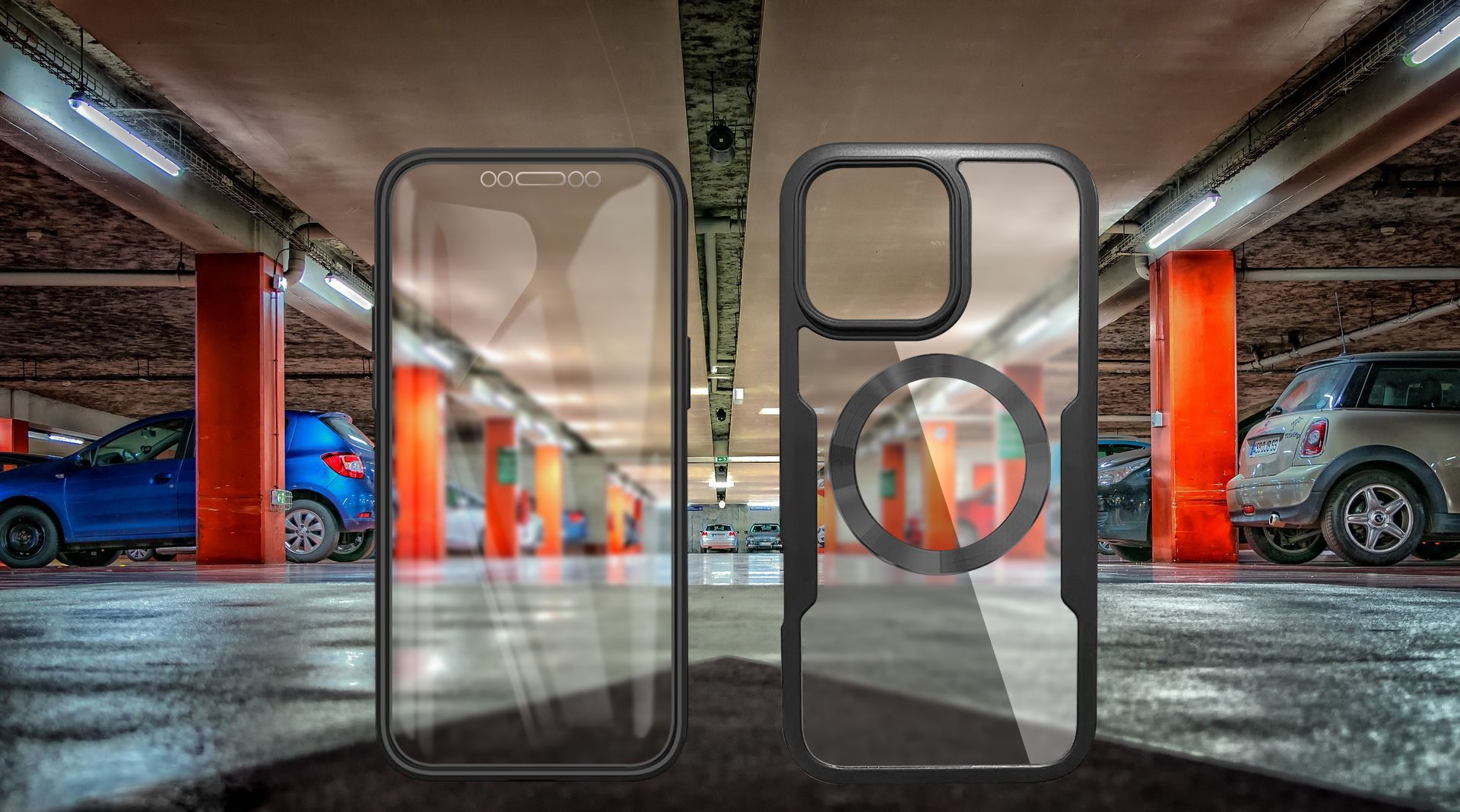 Magnetic Suction Case Total 360° Protection for iPhone 16 Pro Max Cover Built-in Screen Protector