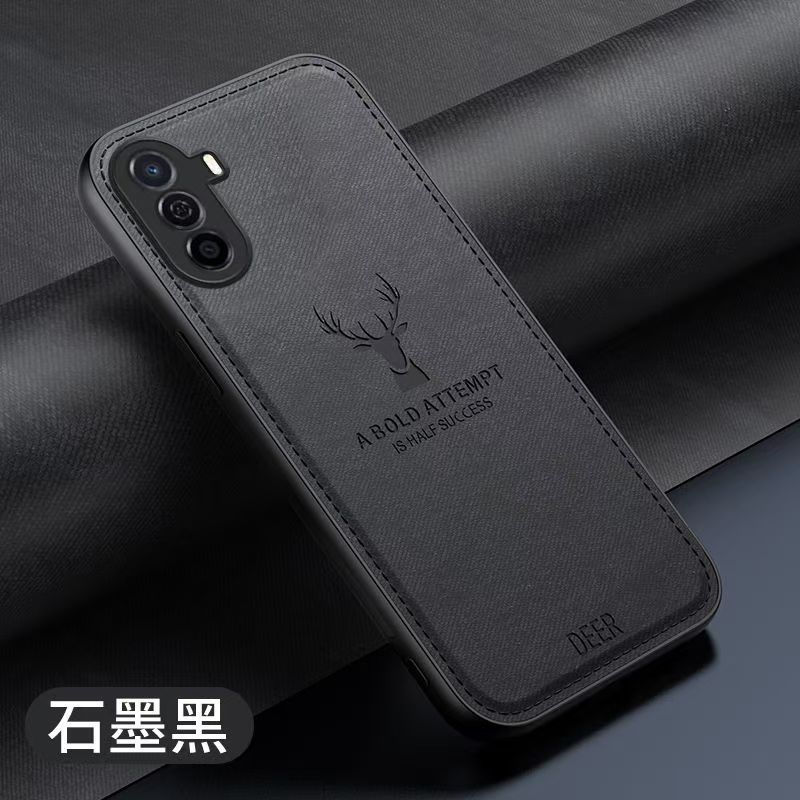 Phone Case For Huawei nova Y70/Y70 Plus/Y71 Simple Cloth Pattern Shockproof Bumper Cover