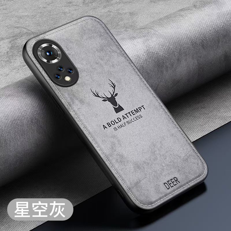 Phone Case For Huawei nova 9 6.57" Simple Cloth Pattern Shockproof Bumper Cover