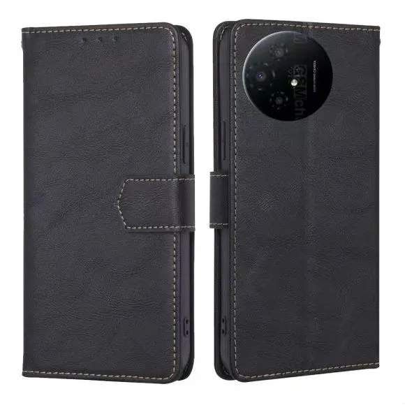 Flip Folio Cover For TCL 50 XL Leather Case Wallet Shockproof Durable Magnetic Clip Closure Phone Case