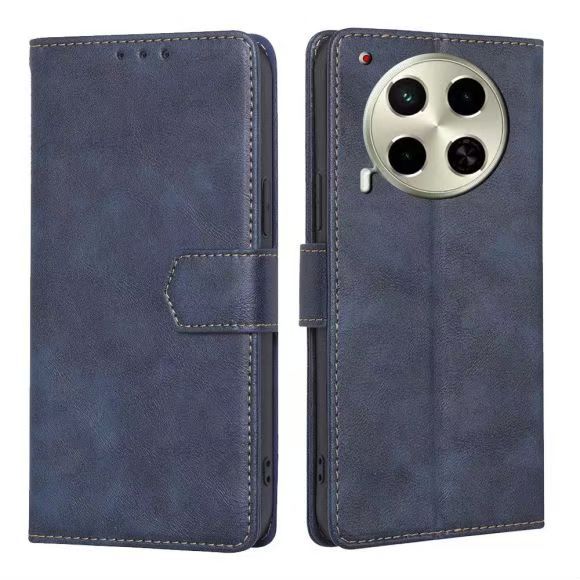 Flip Folio Cover For Tecno Camon 30 Leather Case Wallet Shockproof Durable Magnetic Clip Closure Phone Case