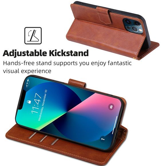 Flip Folio Cover For Tecno Camon 30 Leather Case Wallet Shockproof Durable Magnetic Clip Closure Phone Case