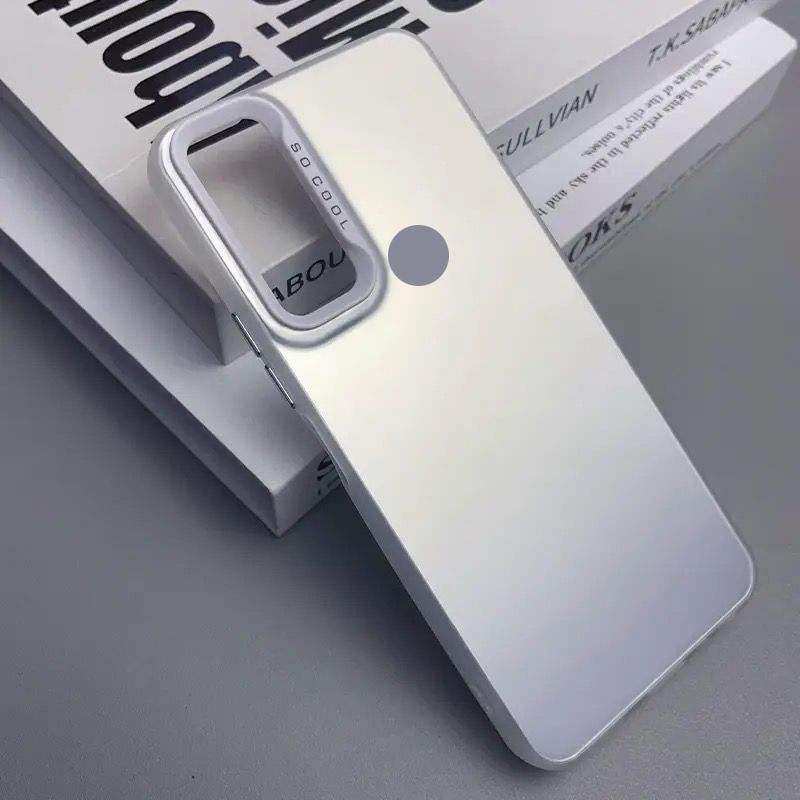 Fashion IMD Double Layer Colorful Silver Frosted duricrust Case For Infinix Hot 9 Fall Prevention Protection Case