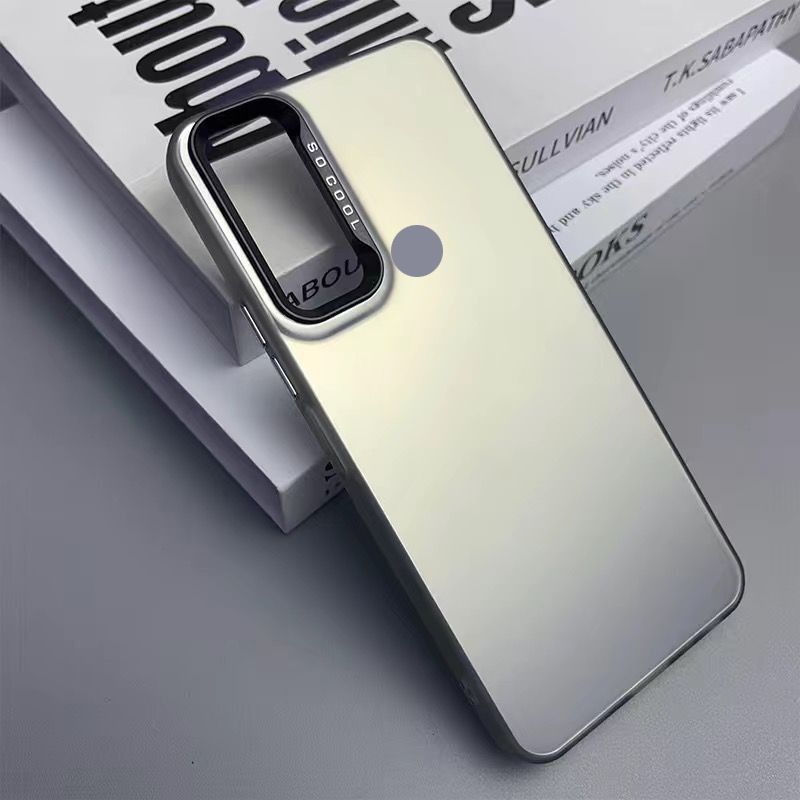 Fashion IMD Double Layer Colorful Silver Frosted duricrust Case For Infinix Hot 9 Fall Prevention Protection Case