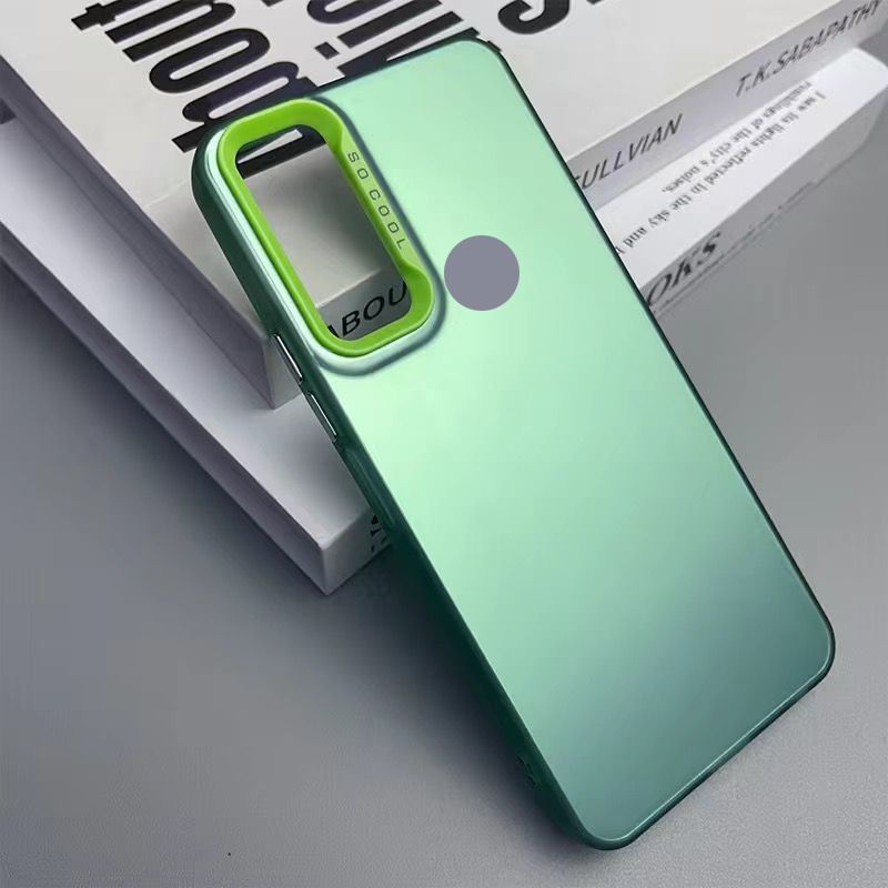 Fashion IMD Double Layer Colorful Silver Frosted duricrust Case For Infinix Hot 9 Fall Prevention Protection Case