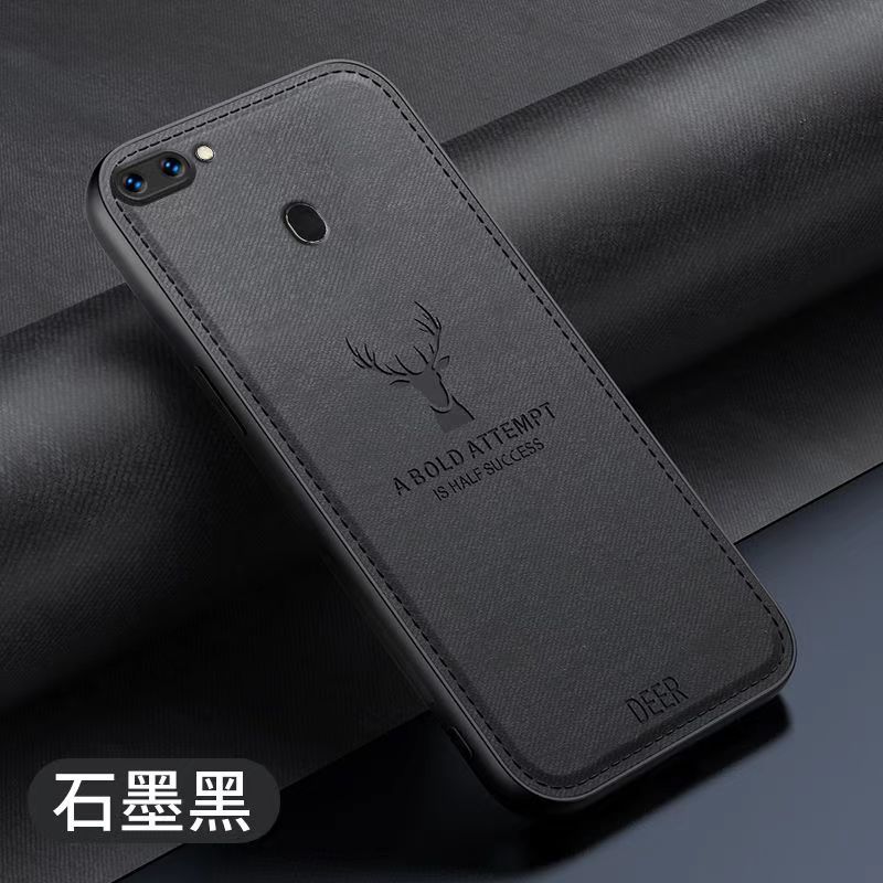 Phone Case For OPPO R15 Simple Cloth Pattern Shockproof Bumper Cover