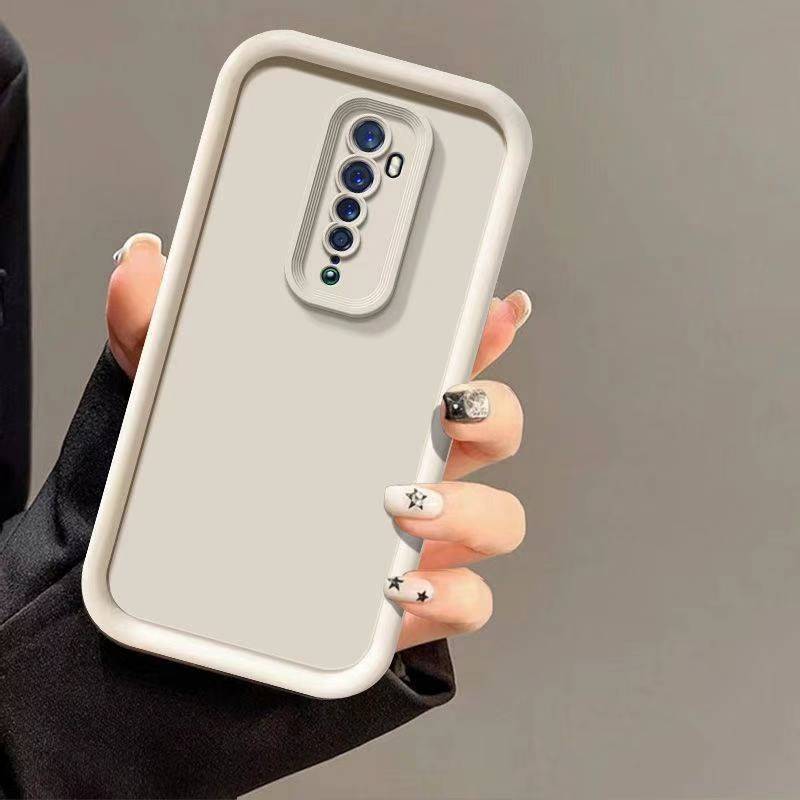 Silicone Phone Case For OPPO Reno 2 Fall Prevention Protective Case