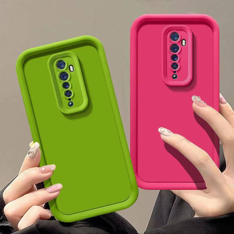 Silicone Phone Case For OPPO Reno 2 Fall Prevention Protective Case
