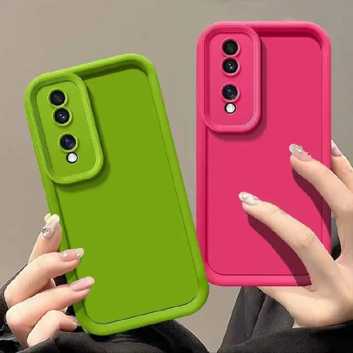 Silicone Phone Case For Honor 70 Pro 5G/Honor 70 Pro+ 5G Fall Prevention Protective Case