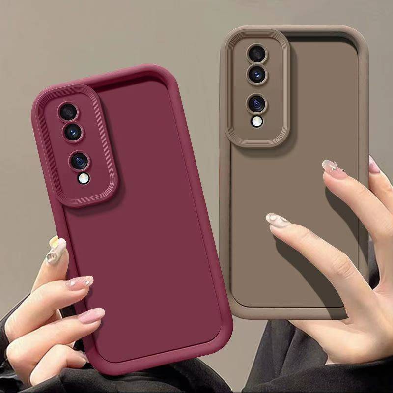 Silicone Phone Case For Honor 70 Pro 5G/Honor 70 Pro+ 5G Fall Prevention Protective Case