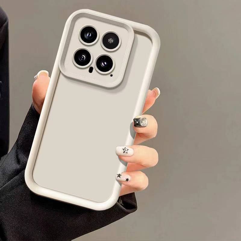 Silicone Phone Case For XiaoMi 14 5G Fall Prevention Protective Case