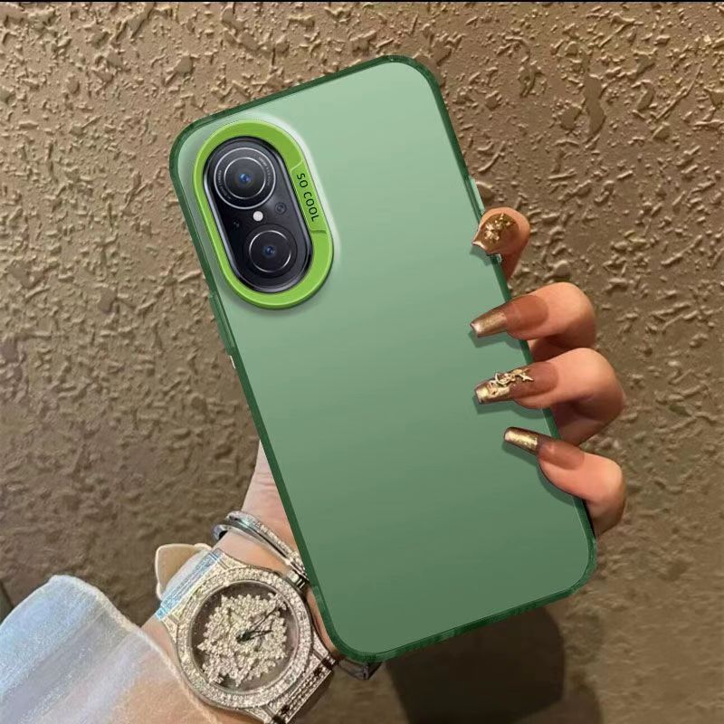 Fashion IMD Double Layer Colorful Silver Frosted duricrust Case For Huawei nova 9 SE Fall Prevention Protection Case