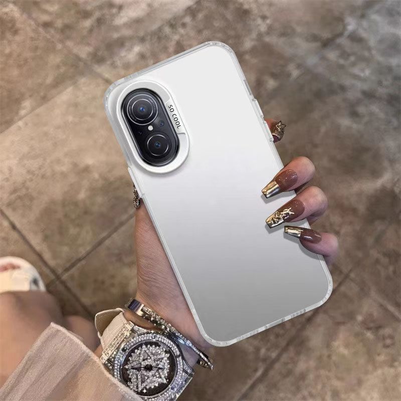 Fashion IMD Double Layer Colorful Silver Frosted duricrust Case For Huawei nova 9 SE Fall Prevention Protection Case