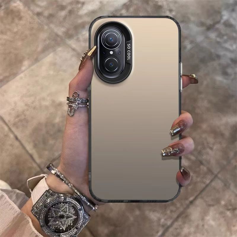 Fashion IMD Double Layer Colorful Silver Frosted duricrust Case For Huawei nova 9 SE Fall Prevention Protection Case