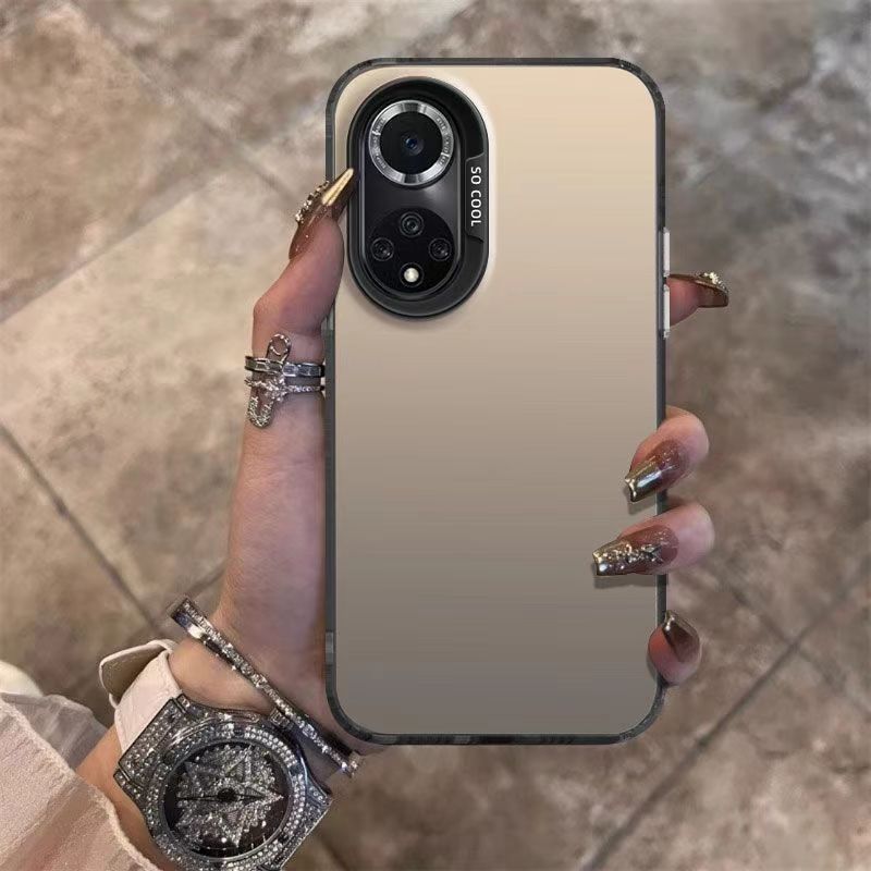 Fashion IMD Double Layer Colorful Silver Frosted duricrust Case For Huawei nova 9 6.57" Fall Prevention Protection Case