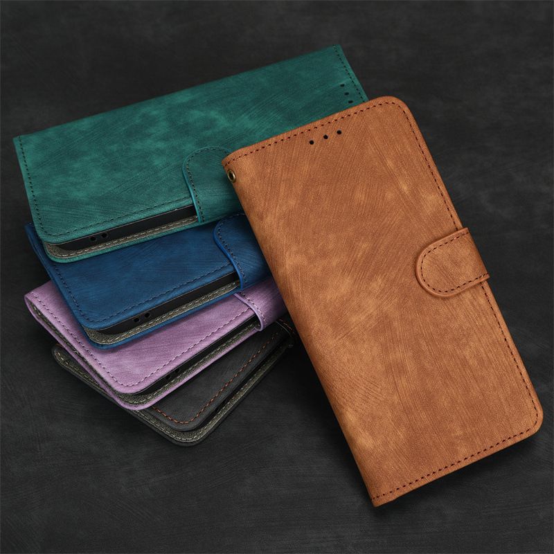 Flip Cover for Tecno Spark Go 1/Pop 9 4G/Spark Go 2025 PU Leather Phone Case Full-Body Protection Shockproof [RFID Blocking] Wallet Cover