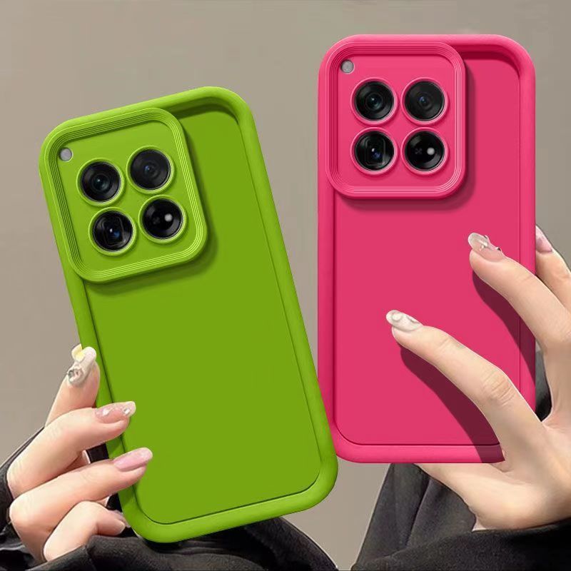 Silicone Phone Case For OnePlus 12 Fall Prevention Protective Case