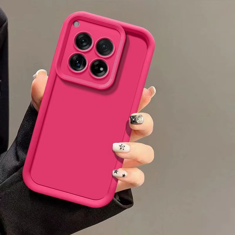 Silicone Phone Case For OnePlus 12 Fall Prevention Protective Case