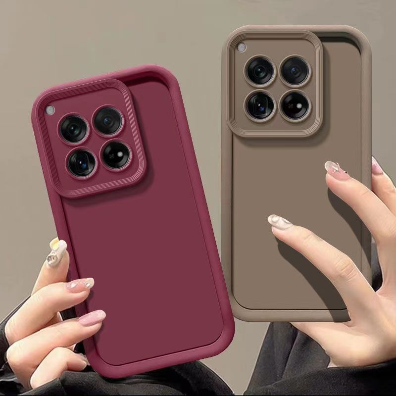 Silicone Phone Case For OnePlus 12 Fall Prevention Protective Case