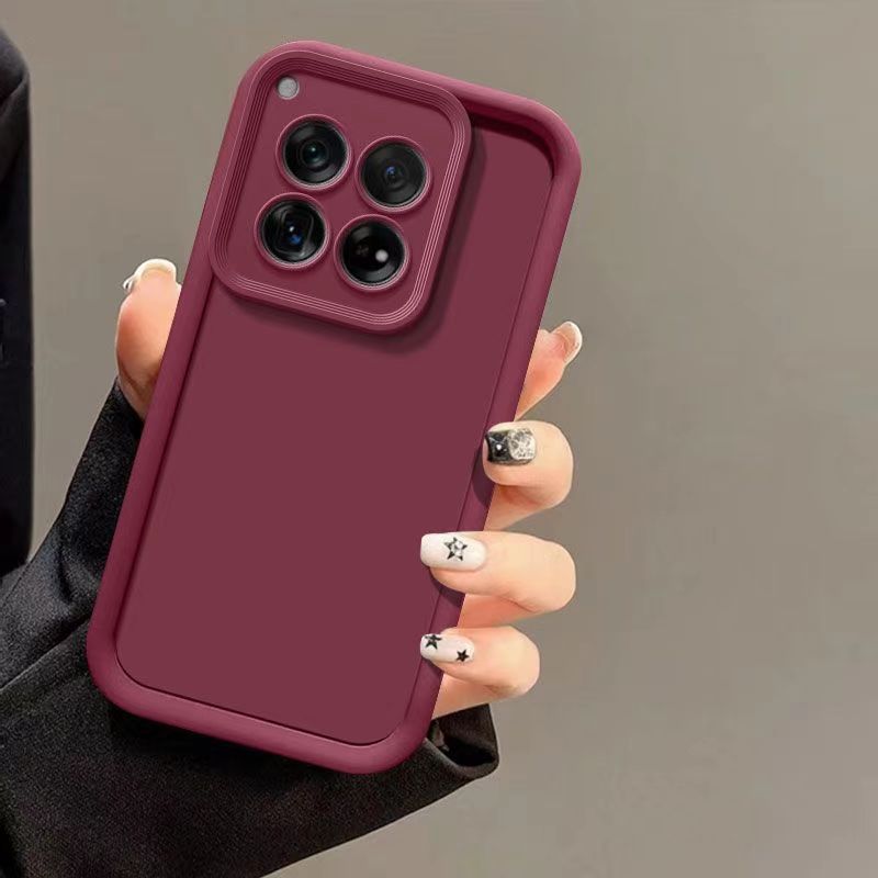 Silicone Phone Case For OnePlus 12 Fall Prevention Protective Case